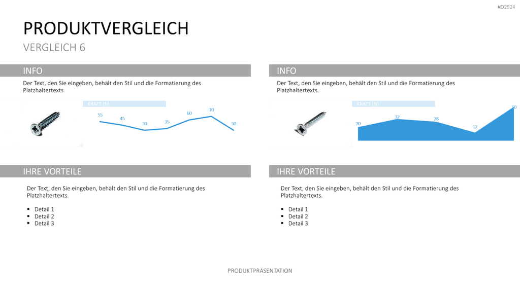 Produktpräsentation PowerPoint-Vorlage