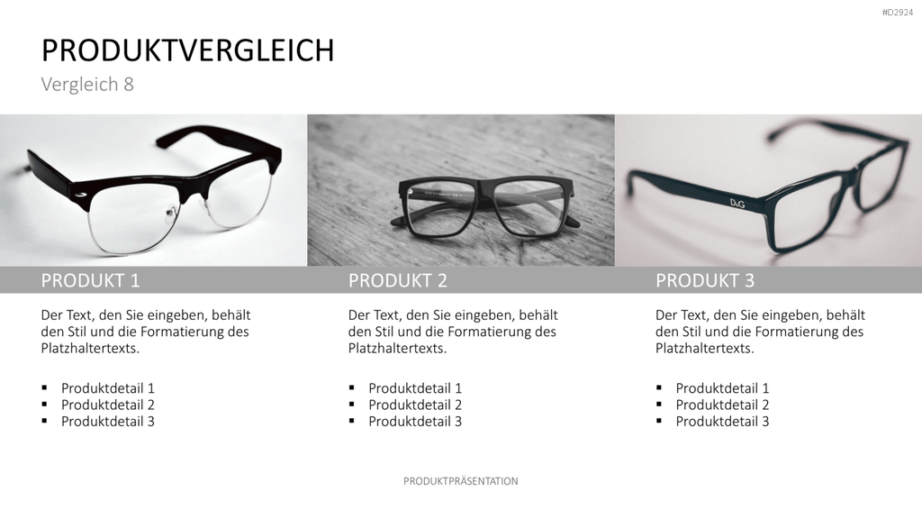Produktpräsentation PowerPoint-Vorlage