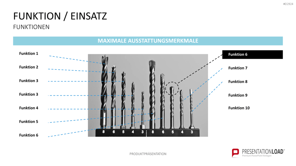 Produktpräsentation PowerPoint-Vorlage