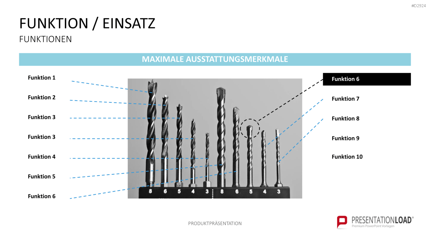 Produktpräsentation PowerPoint-Vorlage
