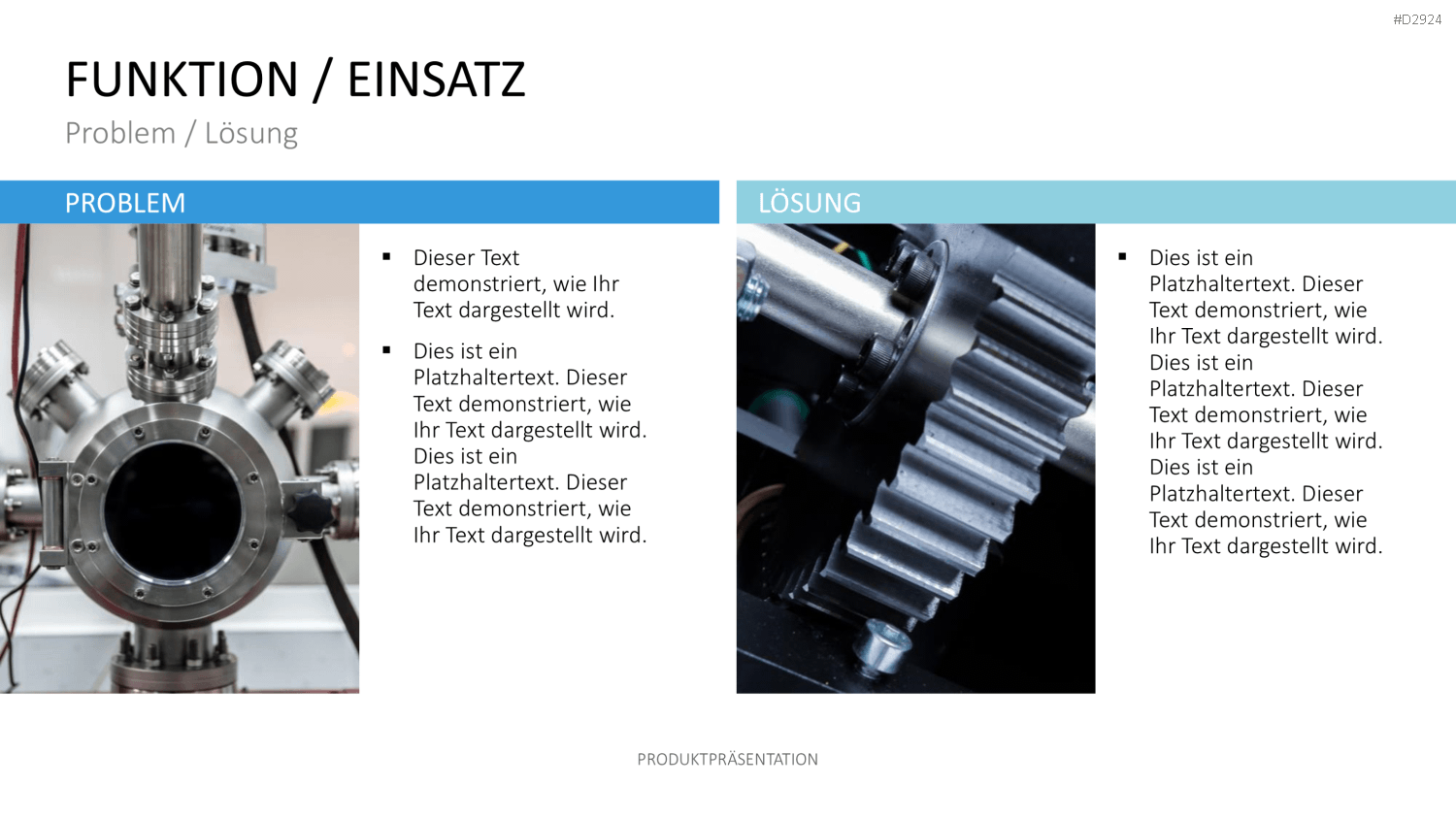 Produktpräsentation PowerPoint-Vorlage