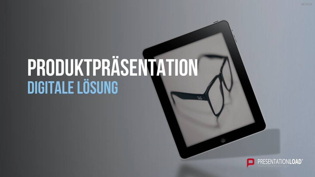 Produktpräsentation PowerPoint-Vorlage