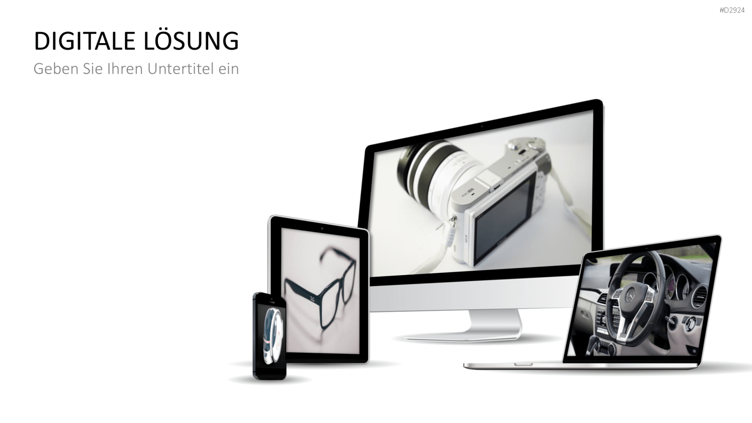 Produktpräsentation PowerPoint-Vorlage
