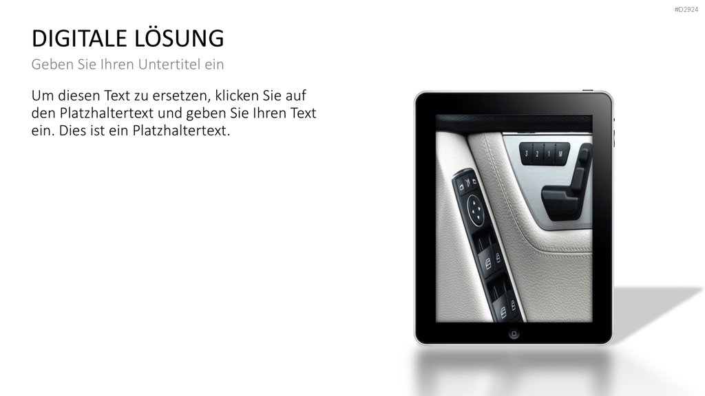 Produktpräsentation PowerPoint-Vorlage