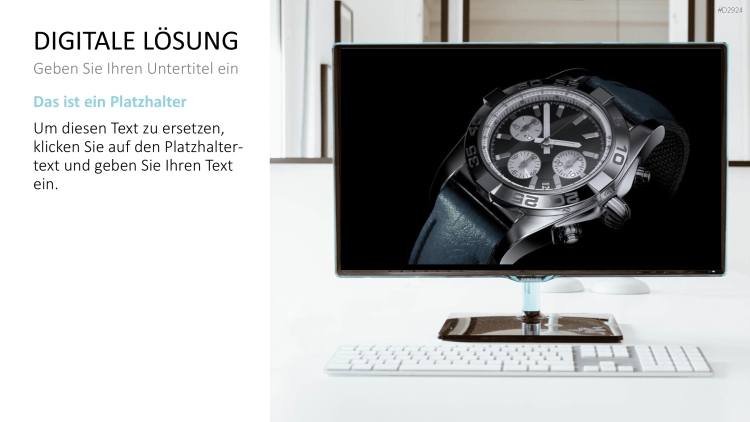 Produktpräsentation PowerPoint-Vorlage