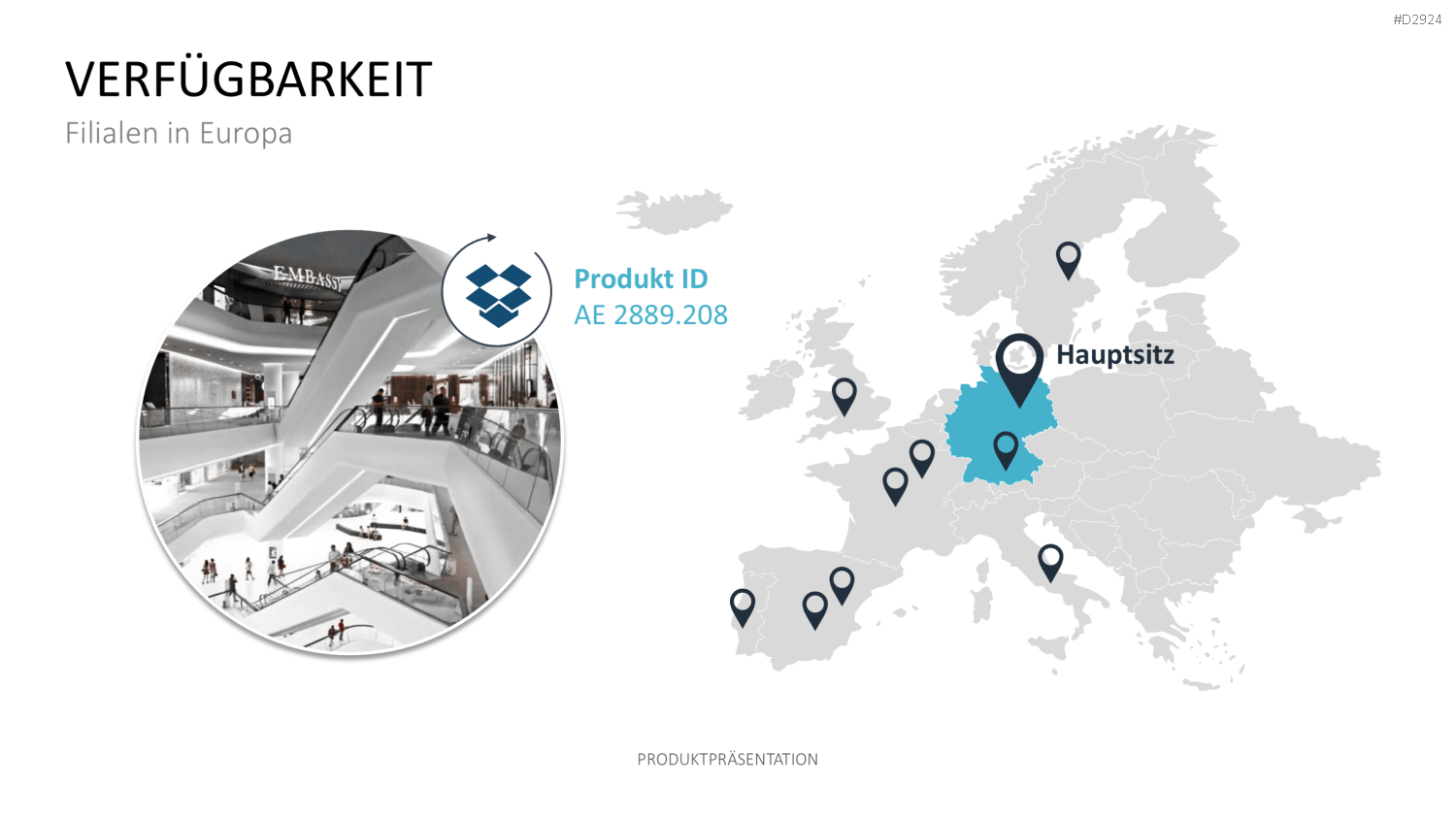 Produktpräsentation PowerPoint-Vorlage