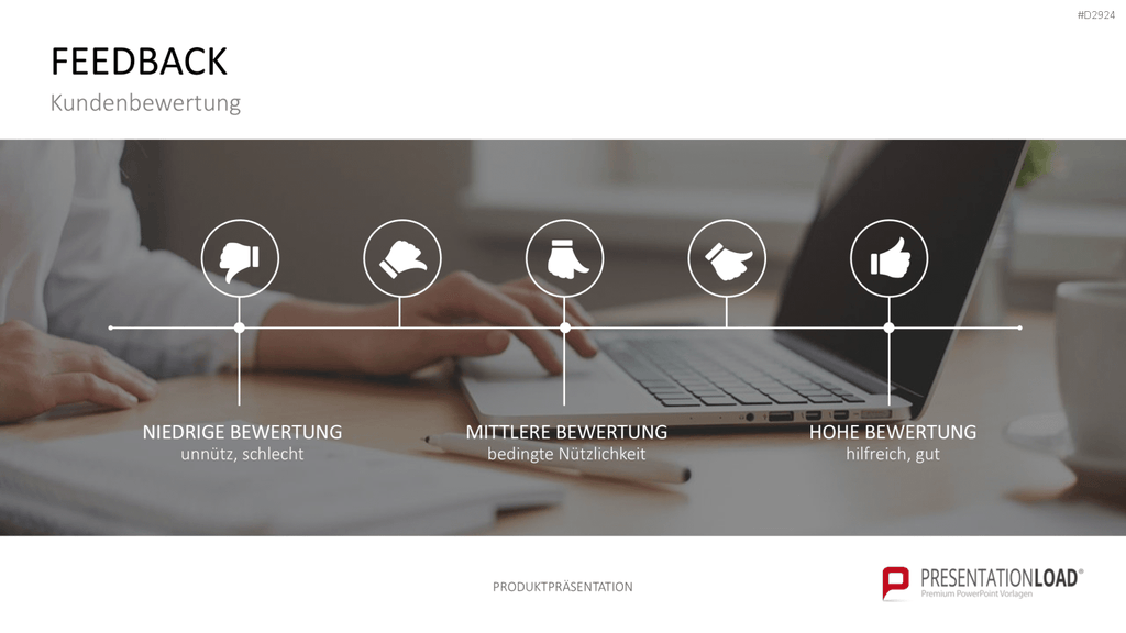 Produktpräsentation PowerPoint-Vorlage