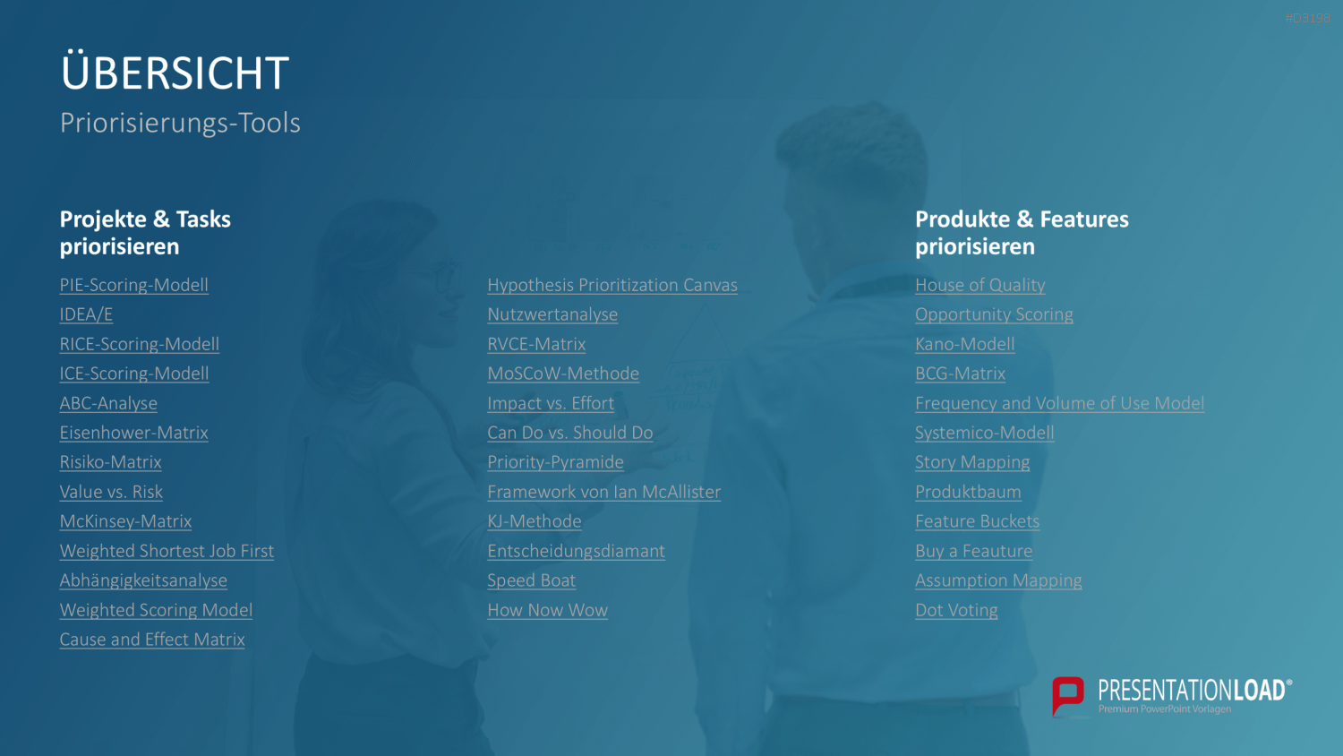 Project Prioritization Toolbox PowerPoint-Vorlage