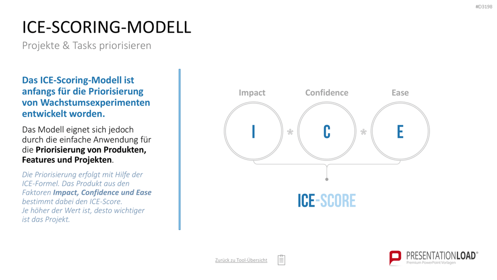 Project Prioritization Toolbox PowerPoint-Vorlage