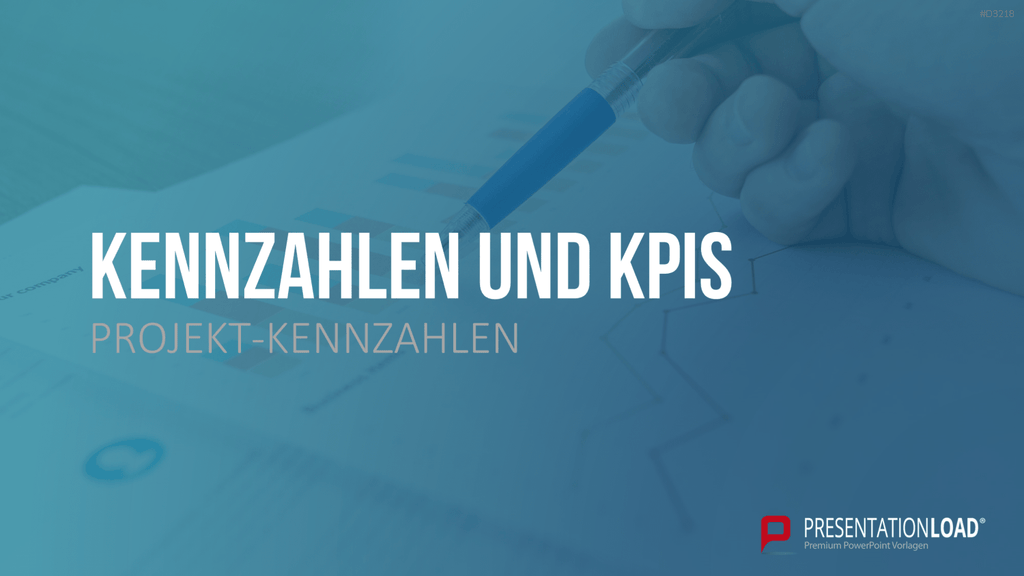 Projekt-Kennzahlen PowerPoint-Vorlage