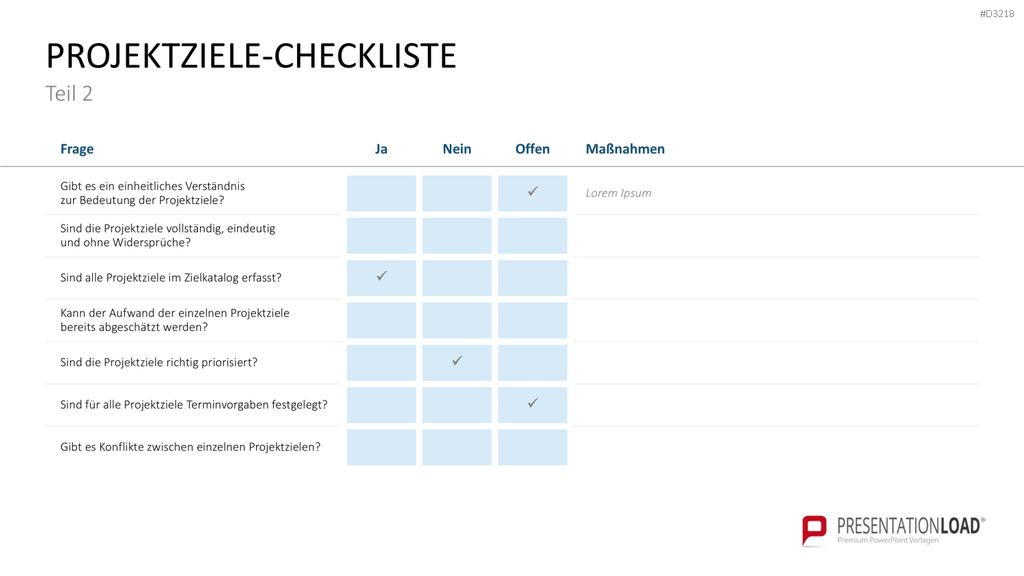 Projekt-Kennzahlen PowerPoint-Vorlage