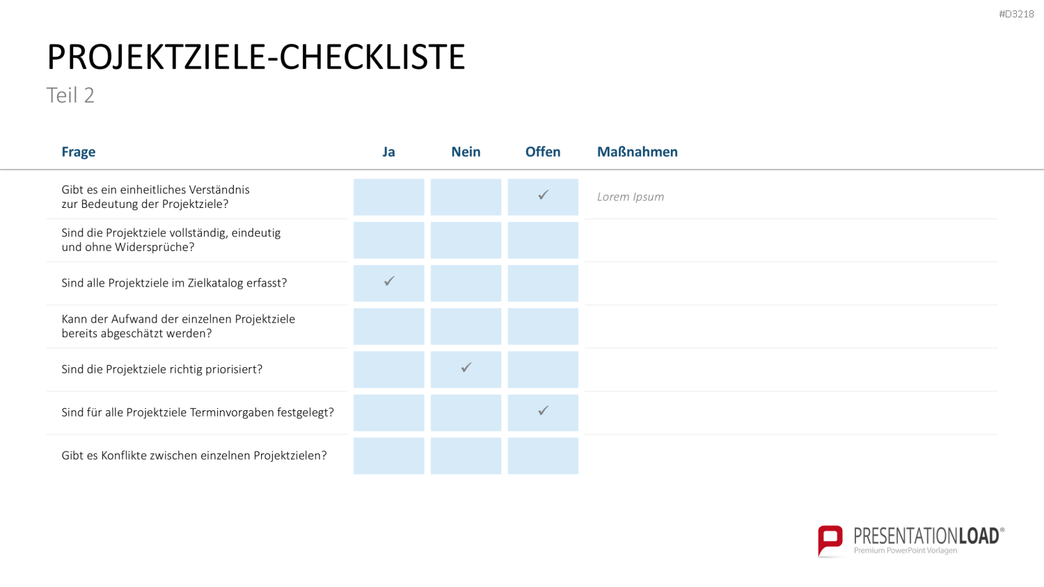 Projekt-Kennzahlen PowerPoint-Vorlage