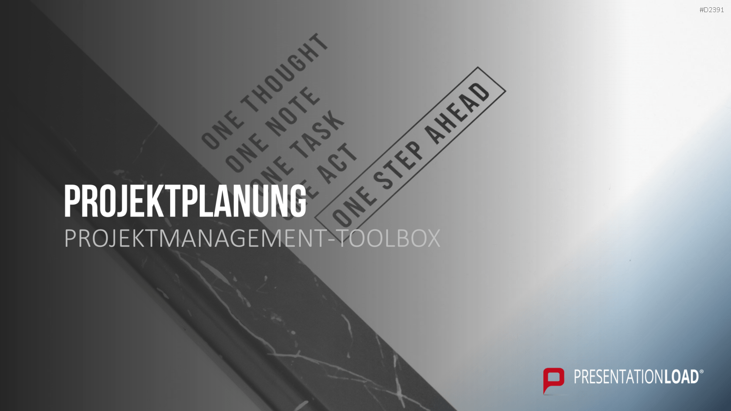 Projektmanagement-Toolbox PowerPoint-Vorlage