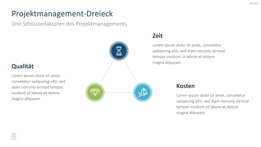 Projektmanagement-Toolbox PowerPoint-Vorlage