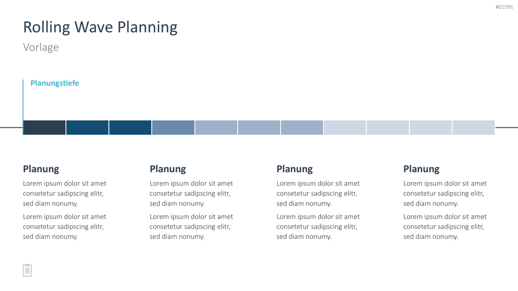 Projektmanagement-Toolbox PowerPoint-Vorlage