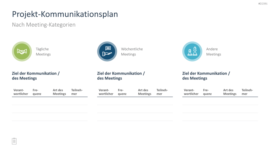 Projektmanagement-Toolbox PowerPoint-Vorlage