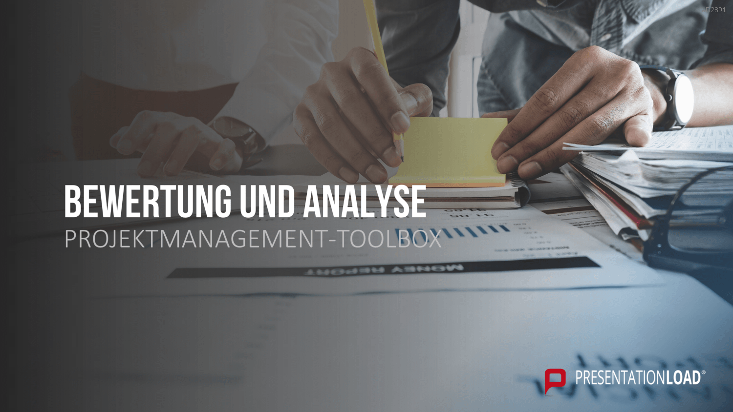 Projektmanagement-Toolbox PowerPoint-Vorlage