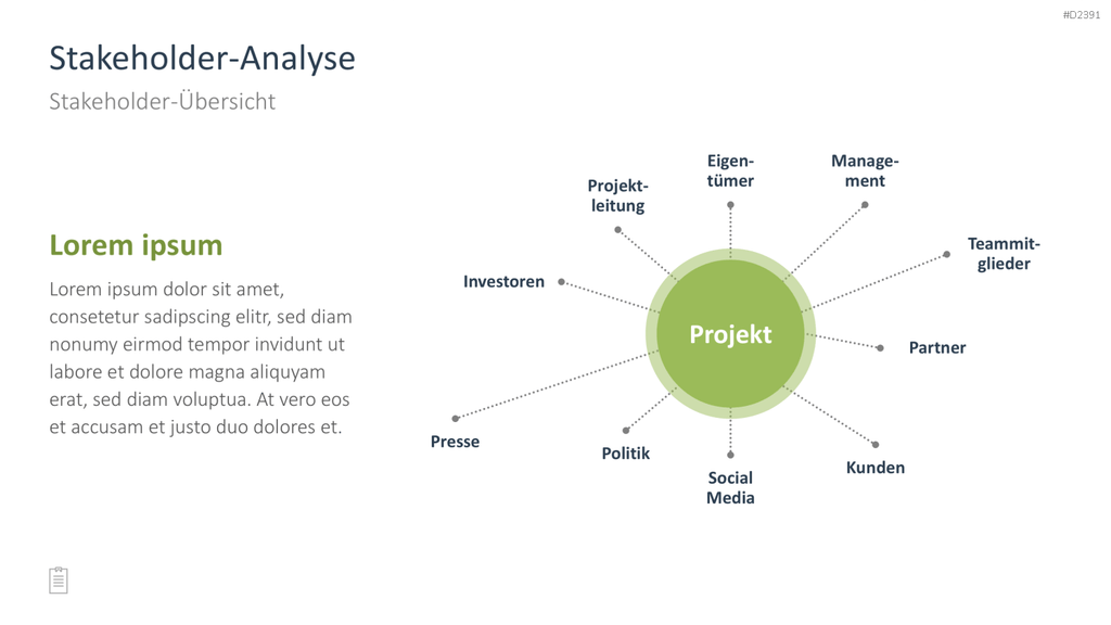 Projektmanagement-Toolbox PowerPoint-Vorlage