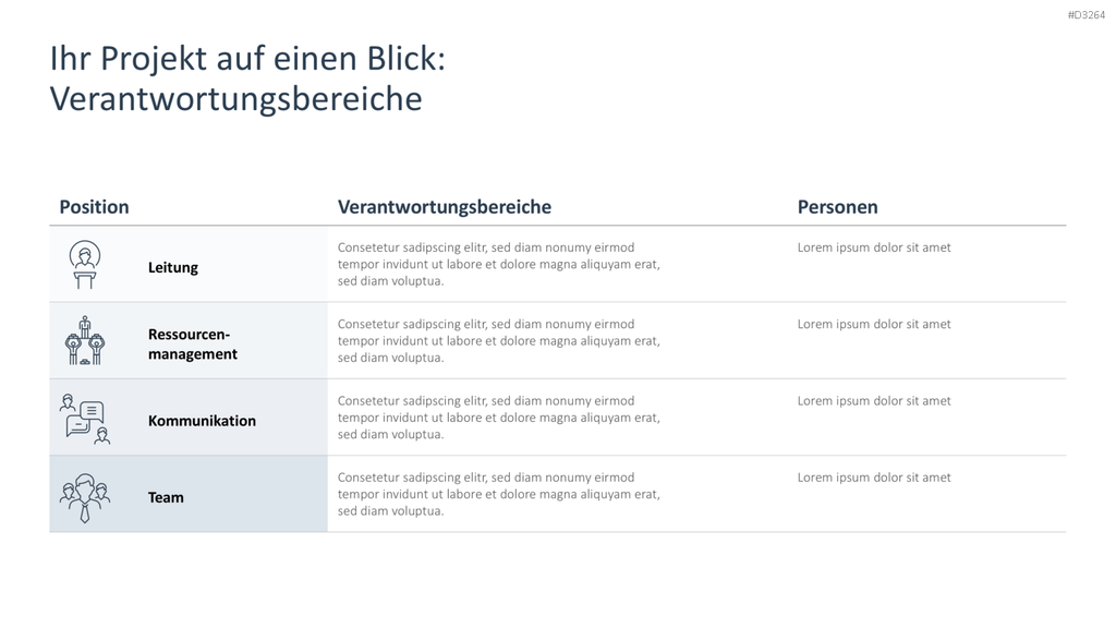 Projektpräsentation PowerPoint-Vorlage
