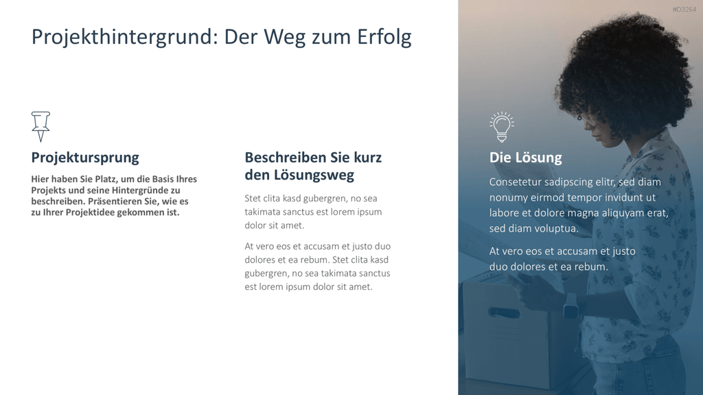 Projektpräsentation PowerPoint-Vorlage