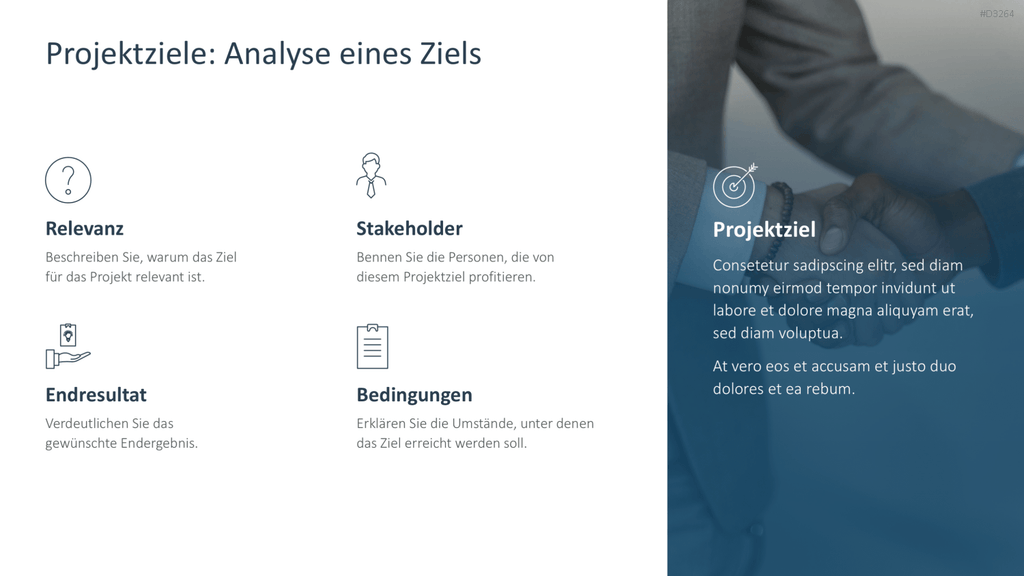 Projektpräsentation PowerPoint-Vorlage