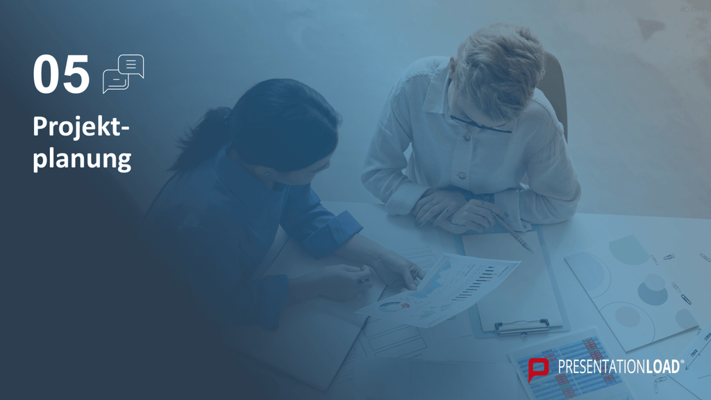 Projektpräsentation PowerPoint-Vorlage