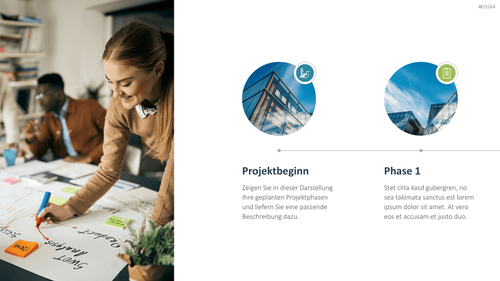 Projektpräsentation PowerPoint-Vorlage