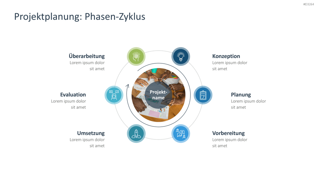 Projektpräsentation PowerPoint-Vorlage