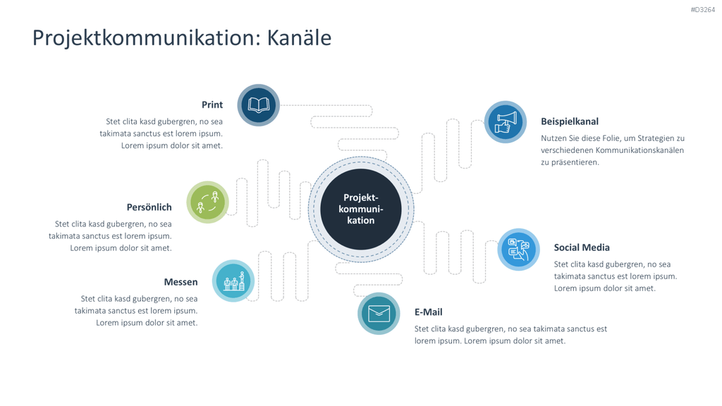 Projektpräsentation PowerPoint-Vorlage