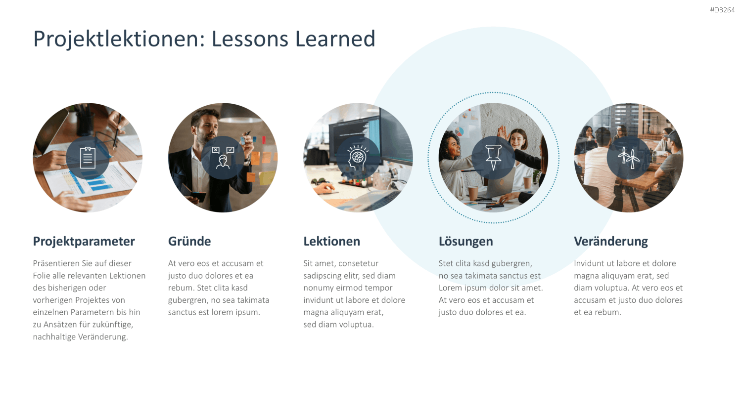 Projektpräsentation PowerPoint-Vorlage