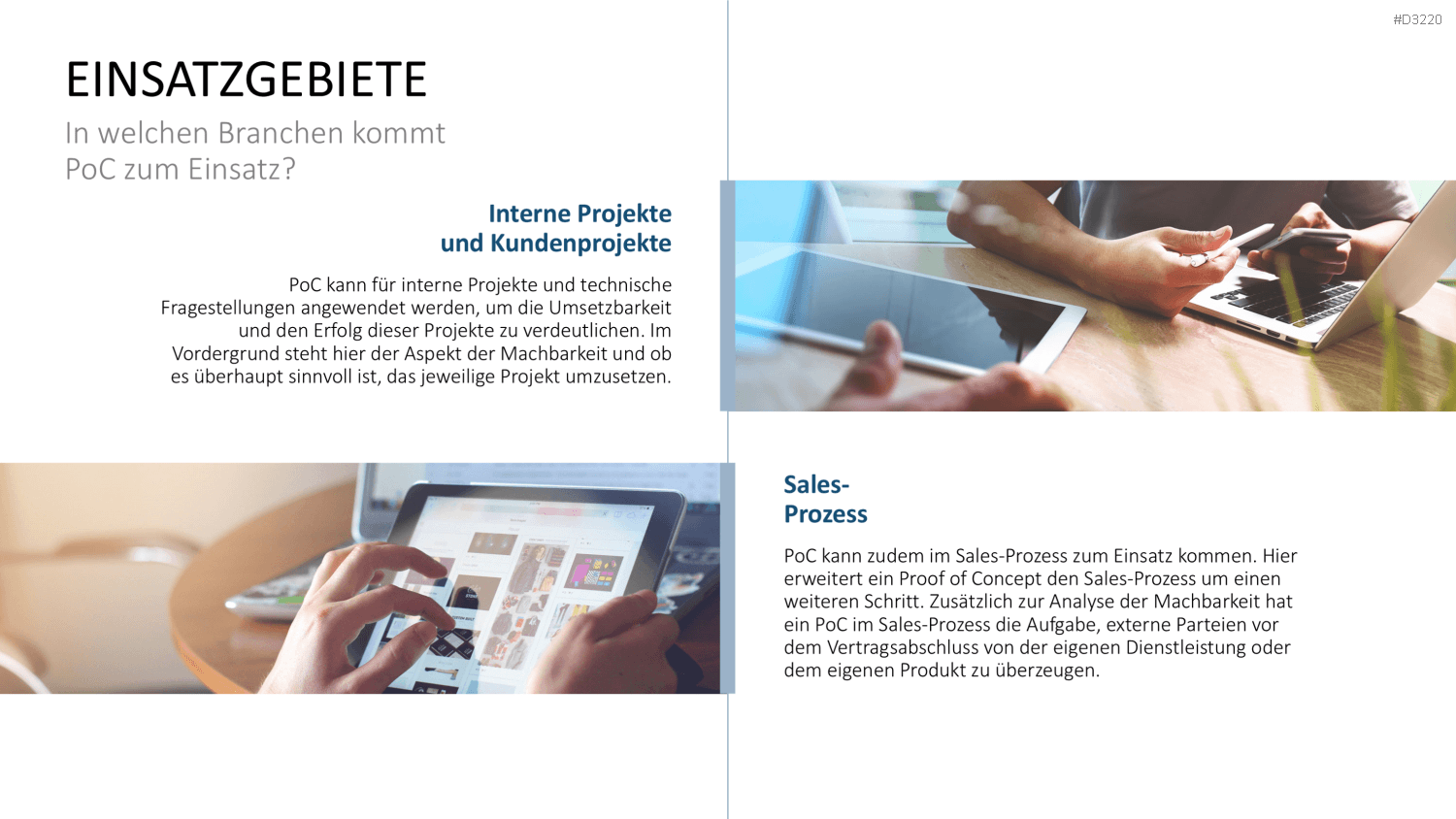 Proof of Concept PowerPoint-Vorlage