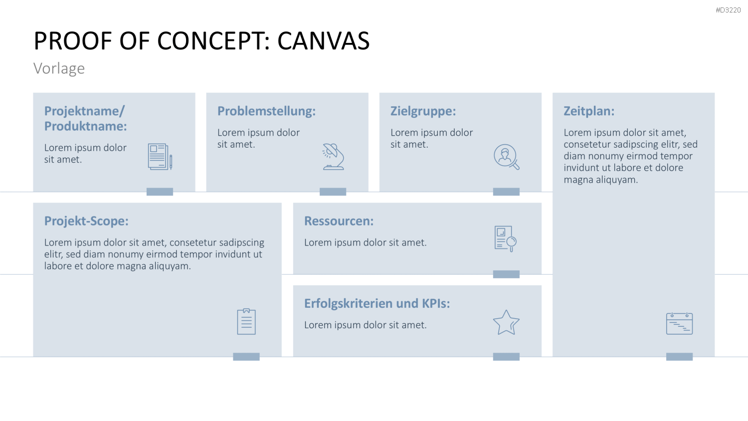 Proof of Concept PowerPoint-Vorlage
