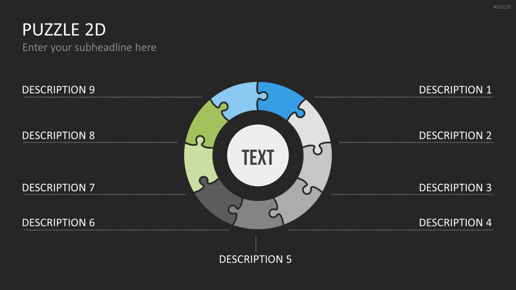 Puzzle Bundle PowerPoint-Vorlage