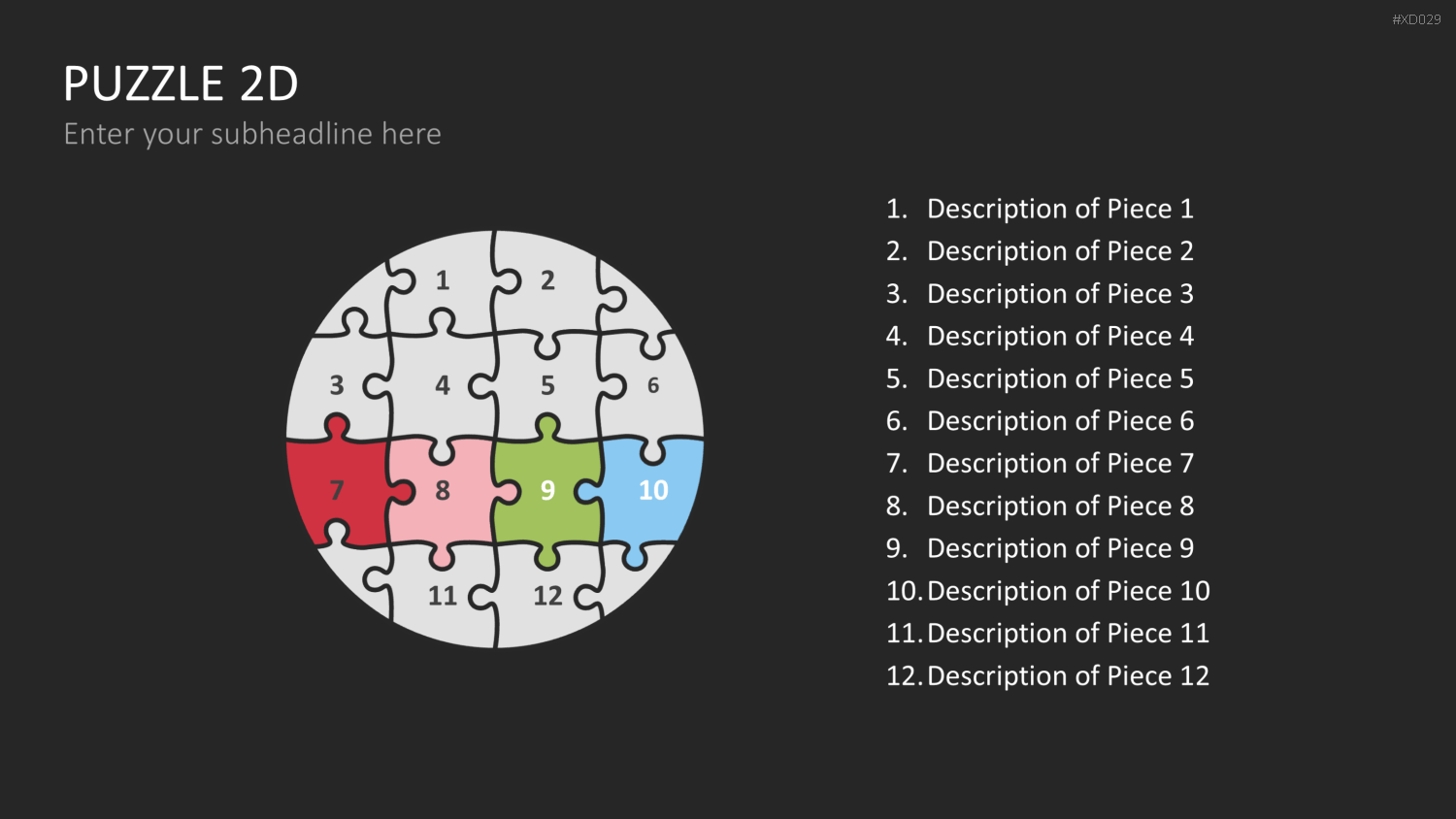 Puzzle Bundle PowerPoint-Vorlage