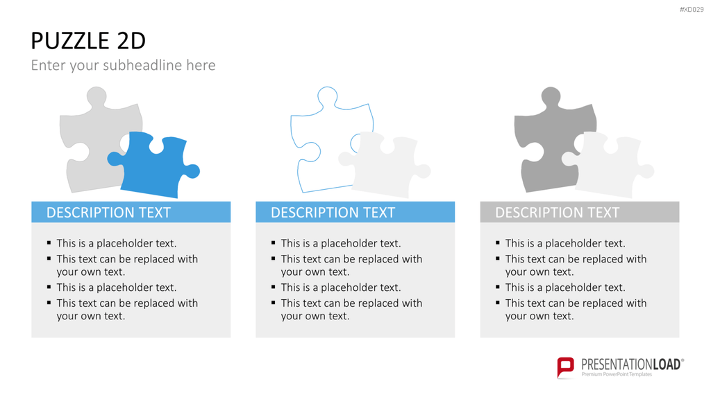 Puzzle Bundle PowerPoint-Vorlage