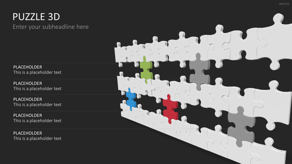 Puzzle Bundle PowerPoint-Vorlage