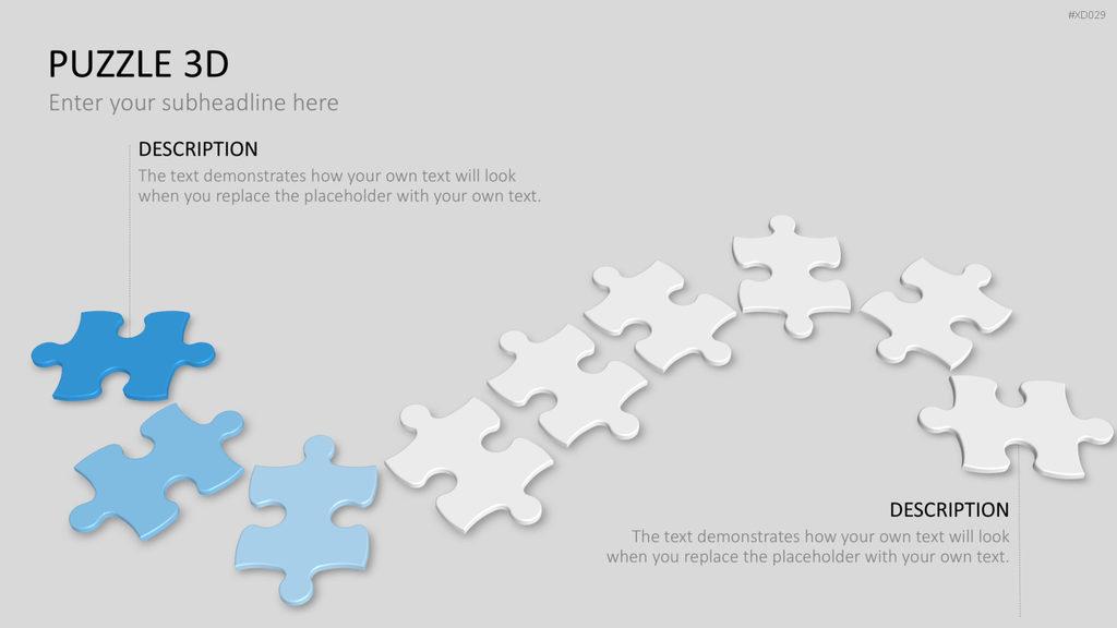 Puzzle Bundle PowerPoint-Vorlage