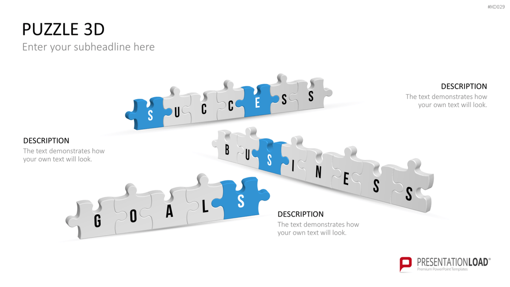 Puzzle Bundle PowerPoint-Vorlage