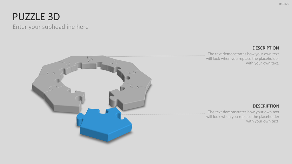 Puzzle Bundle PowerPoint-Vorlage
