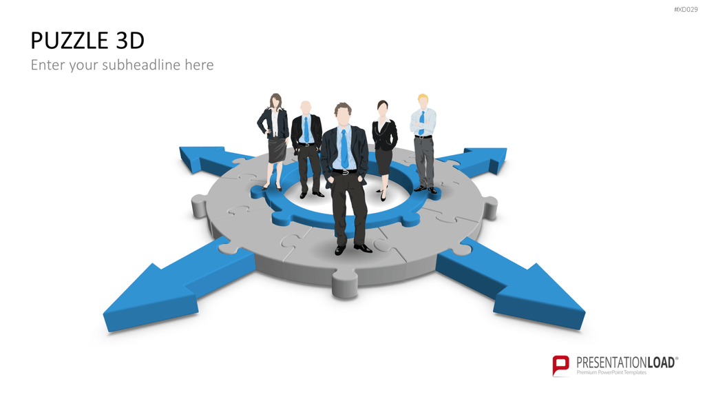 Puzzle Bundle PowerPoint-Vorlage