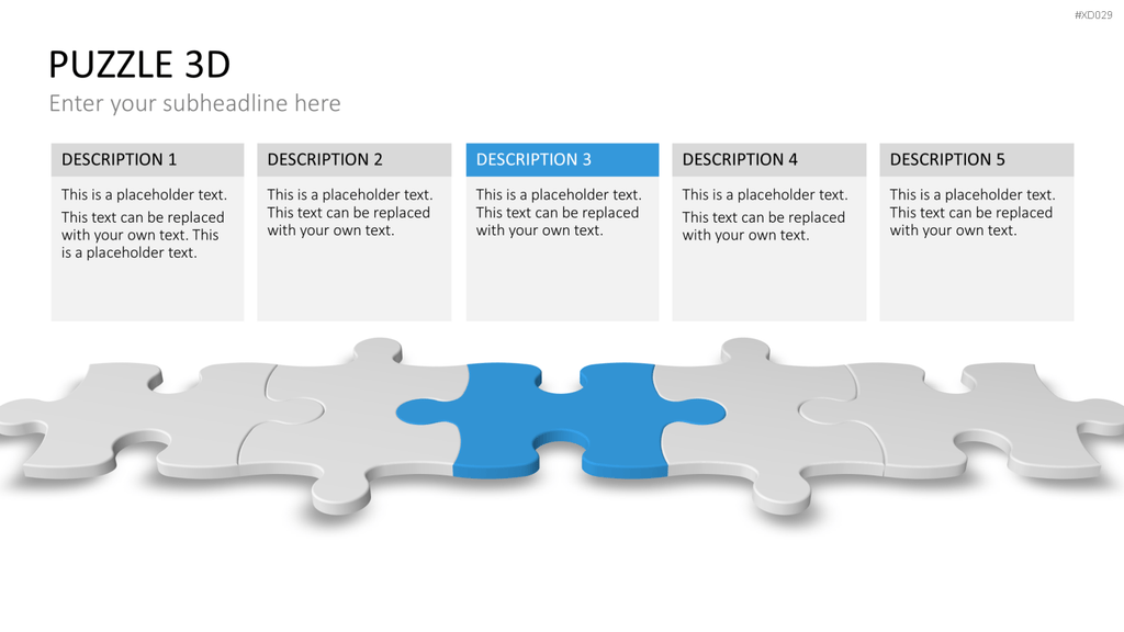 Puzzle Bundle PowerPoint-Vorlage