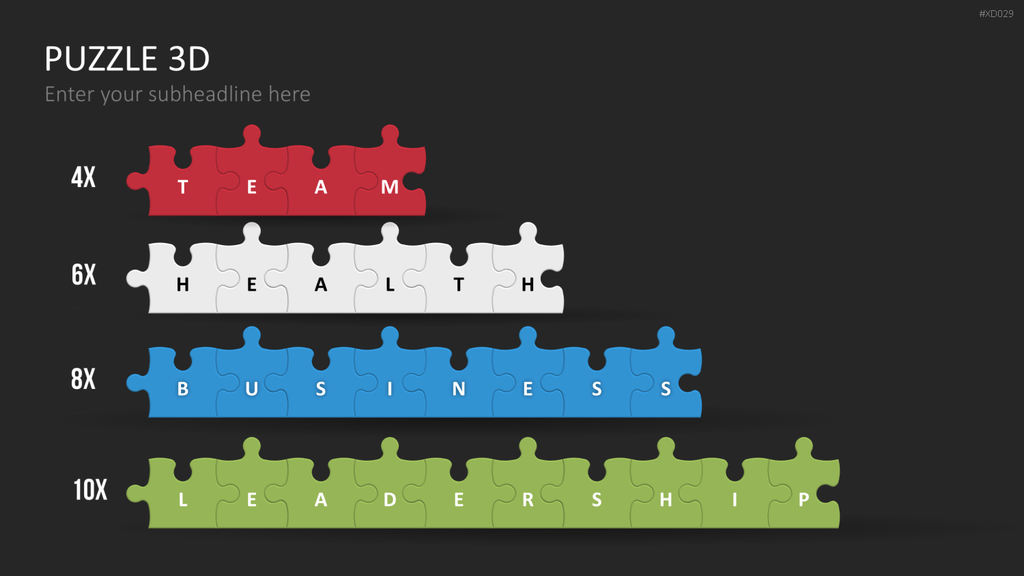 Puzzle Bundle PowerPoint-Vorlage