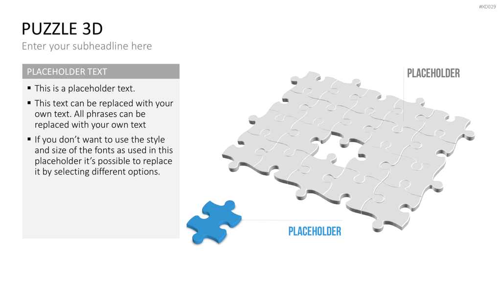 Puzzle Bundle PowerPoint-Vorlage