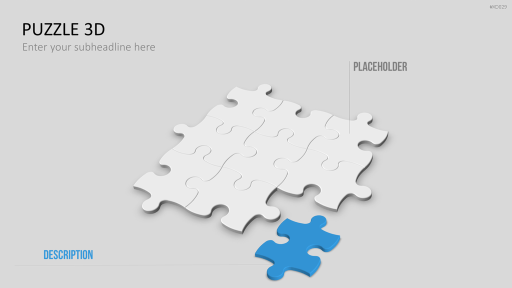 Puzzle Bundle PowerPoint-Vorlage