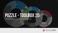 Puzzle - Toolbox 2D PowerPoint-Vorlage
