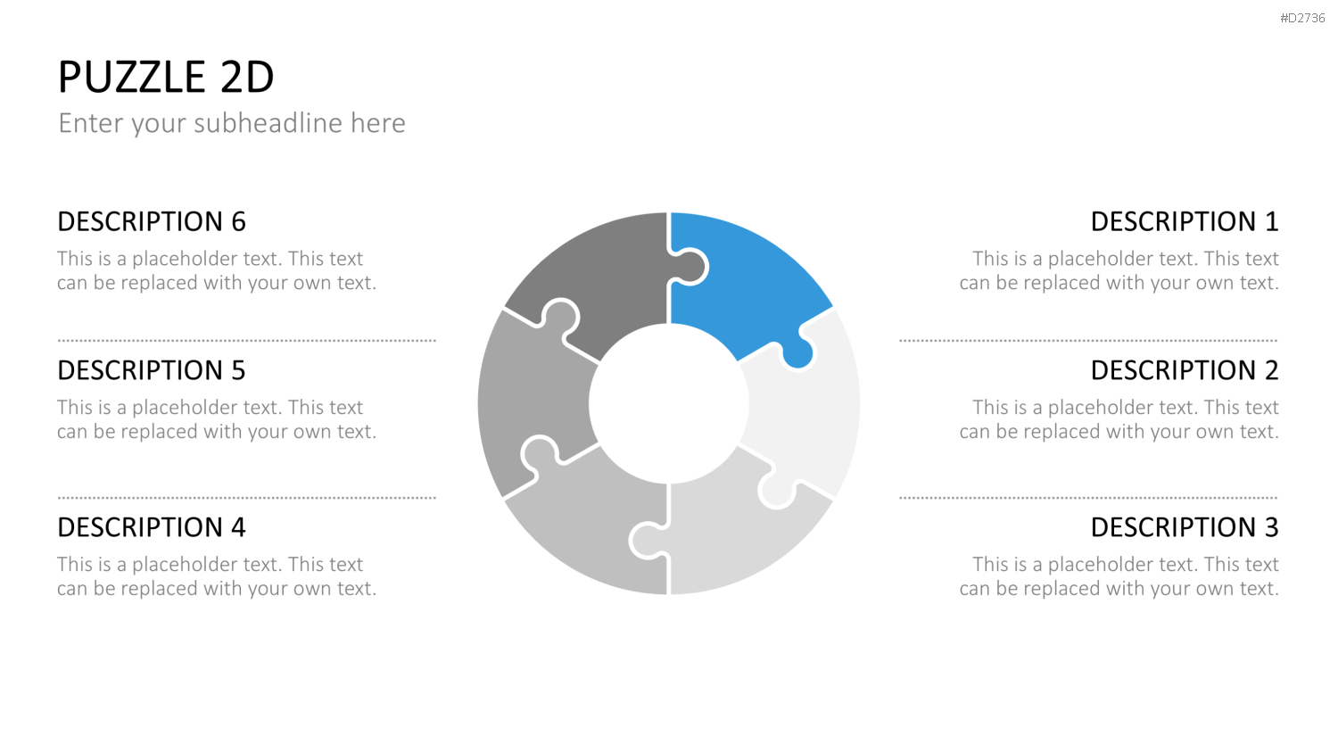 Puzzle - Toolbox 2D PowerPoint-Vorlage