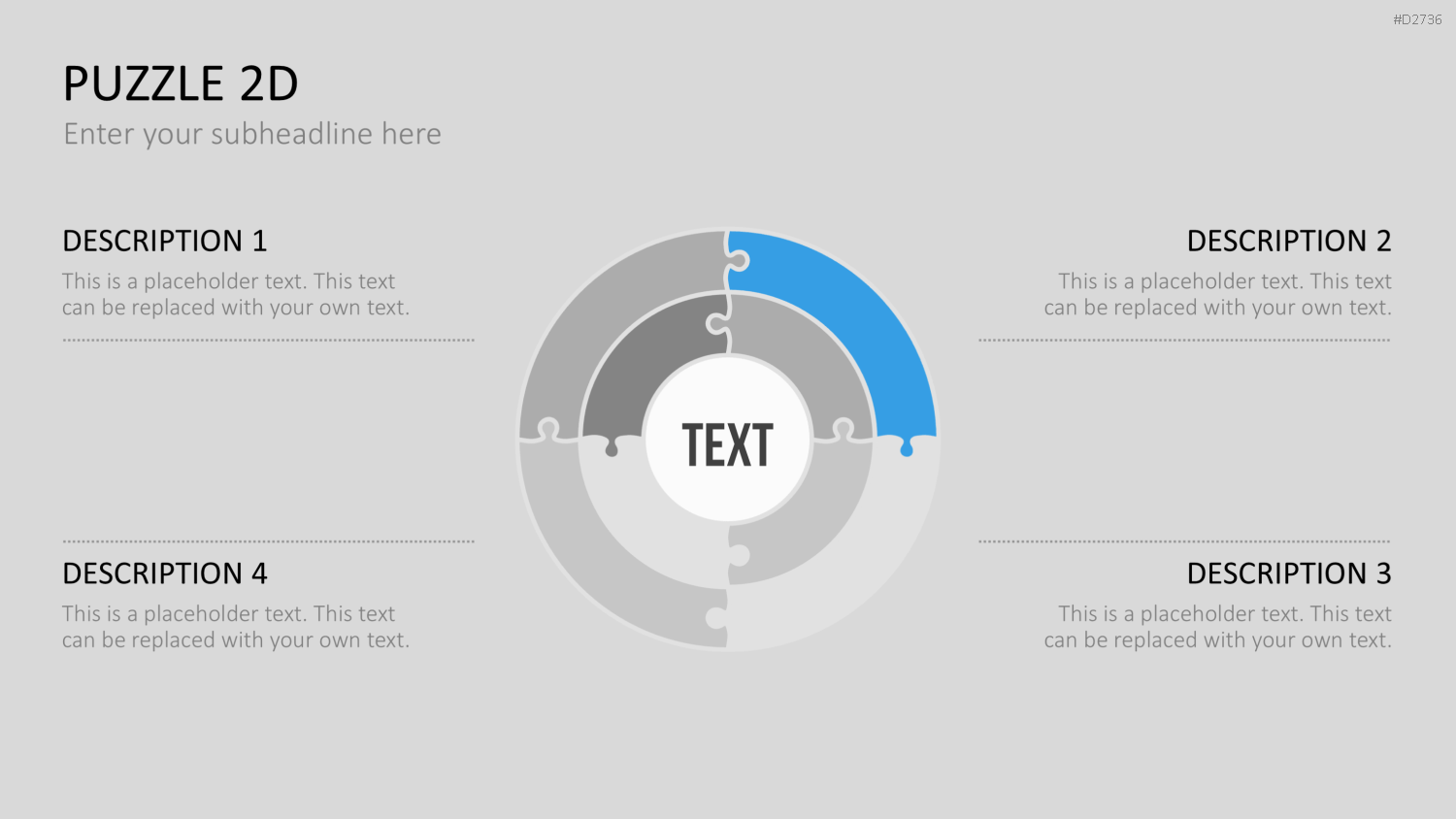 Puzzle - Toolbox 2D PowerPoint-Vorlage