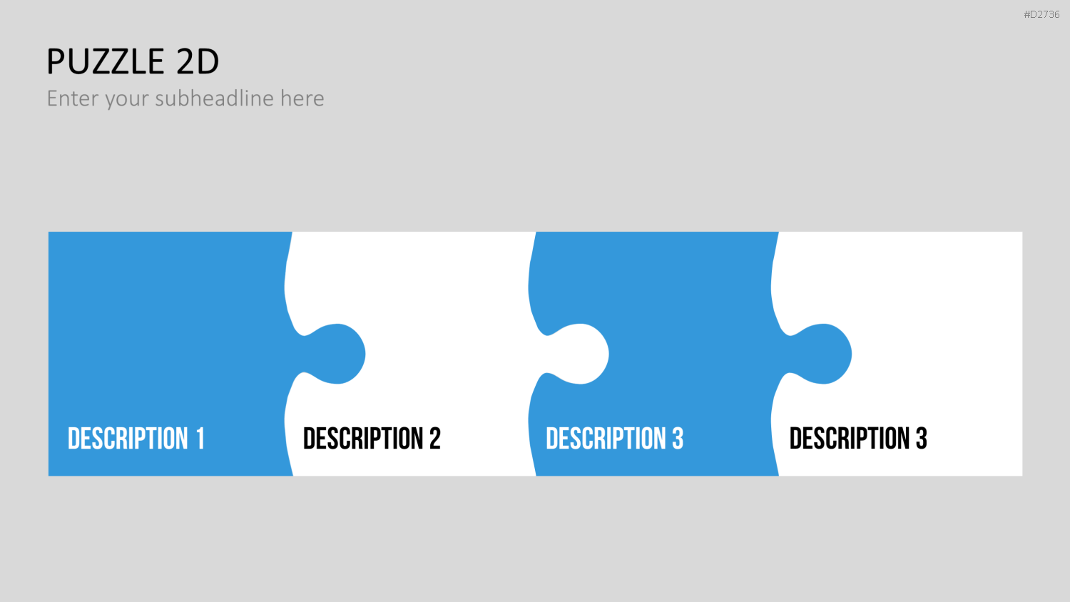 Puzzle - Toolbox 2D PowerPoint-Vorlage