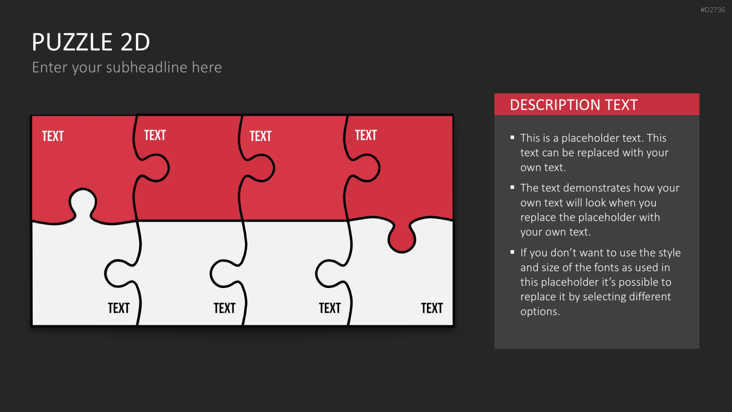 Puzzle - Toolbox 2D PowerPoint-Vorlage