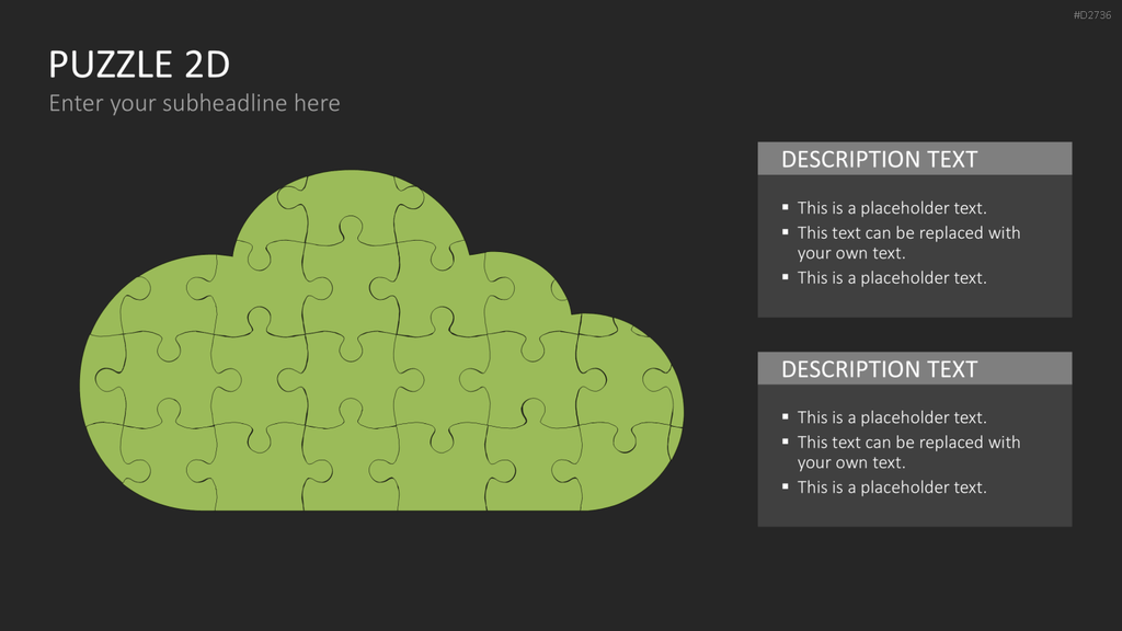Puzzle - Toolbox 2D PowerPoint-Vorlage